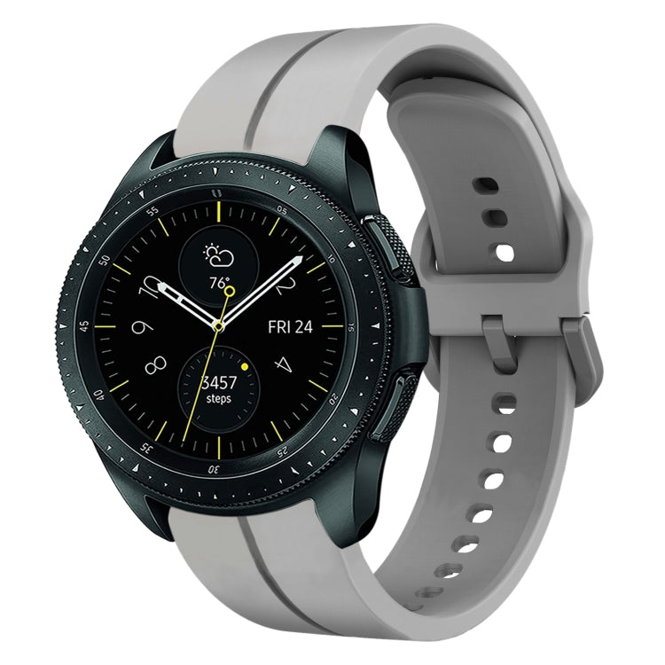 Cinturino in silicone con anello da 20 mm, For Samsung Galaxy Watch 42mm, For Samsung Galaxy Watch 6 44mm