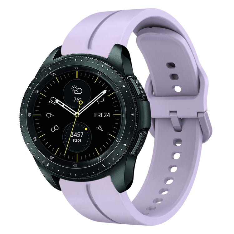 Cinturino in silicone con anello da 20 mm, For Samsung Galaxy Watch 42mm, For Samsung Galaxy Watch 6 44mm