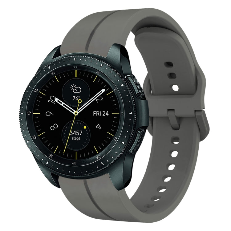 Cinturino in silicone con anello da 20 mm, For Samsung Galaxy Watch 42mm, For Samsung Galaxy Watch 6 44mm