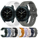 Cinturino in silicone con anello da 20 mm, For Samsung Galaxy Watch 42mm, For Samsung Galaxy Watch 6 44mm