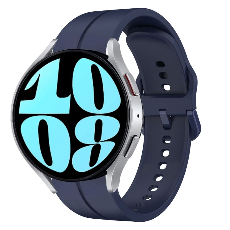 Cinturino in silicone con anello da 20 mm, For Samsung Galaxy Watch 42mm, For Samsung Galaxy Watch 6 44mm