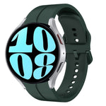 Cinturino in silicone con anello da 20 mm, For Samsung Galaxy Watch 42mm, For Samsung Galaxy Watch 6 44mm