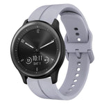 Cinturino in silicone con anello da 20 mm, For Garmin Vivomove Sport, For Garmin Venu 2 Plus