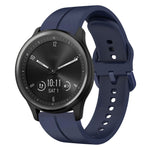 Cinturino in silicone con anello da 20 mm, For Garmin Vivomove Sport, For Garmin Venu 2 Plus