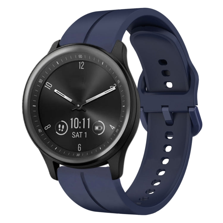 Cinturino in silicone con anello da 20 mm, For Garmin Vivomove Sport, For Garmin Venu 2 Plus