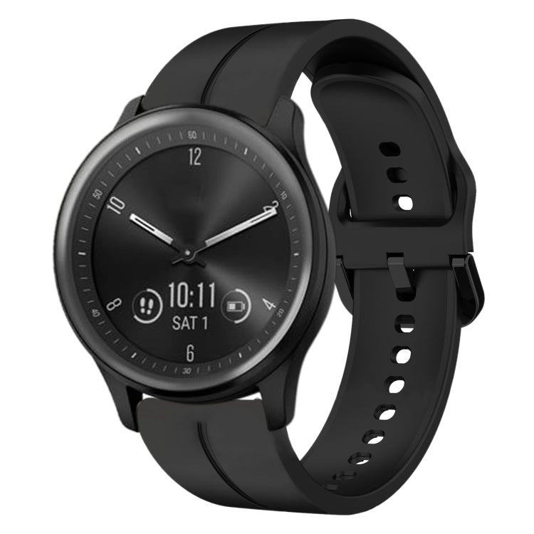 Cinturino in silicone con anello da 20 mm, For Garmin Vivomove Sport, For Garmin Venu 2 Plus