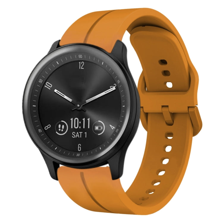 Cinturino in silicone con anello da 20 mm, For Garmin Vivomove Sport, For Garmin Venu 2 Plus