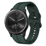 Cinturino in silicone con anello da 20 mm, For Garmin Vivomove Sport, For Garmin Venu 2 Plus