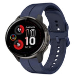 Cinturino in silicone con anello da 20 mm, For Garmin Vivomove Sport, For Garmin Venu 2 Plus