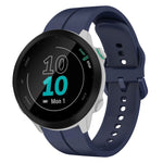 Cinturino in silicone con anello da 20 mm, For Garmin Forerunner 55, For Garmin Venu