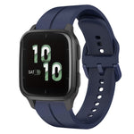 Cinturino in silicone con anello da 20 mm, For Garmin Forerunner Sq2, For Garmin Forerunner Sq2 Music