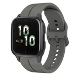 Cinturino in silicone con anello da 20 mm, For Garmin Forerunner Sq2, For Garmin Forerunner Sq2 Music