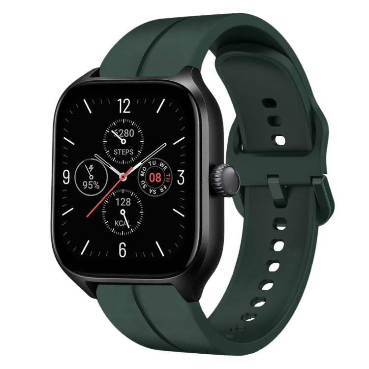 Cinturino in silicone con anello da 20 mm, For Amazfit GTS 4, For Amazfit GTS 3