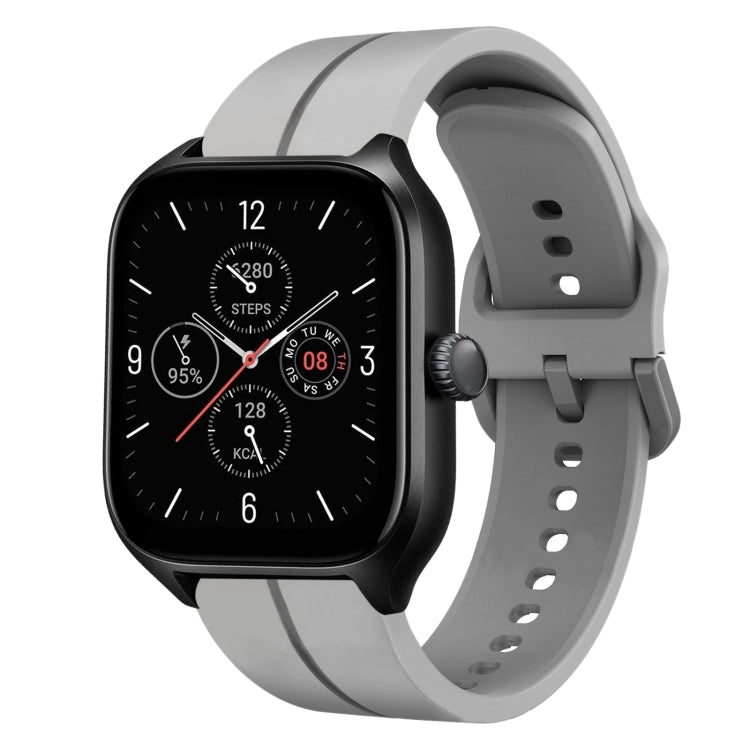 Cinturino in silicone con anello da 20 mm, For Amazfit GTS 4, For Amazfit GTS 3