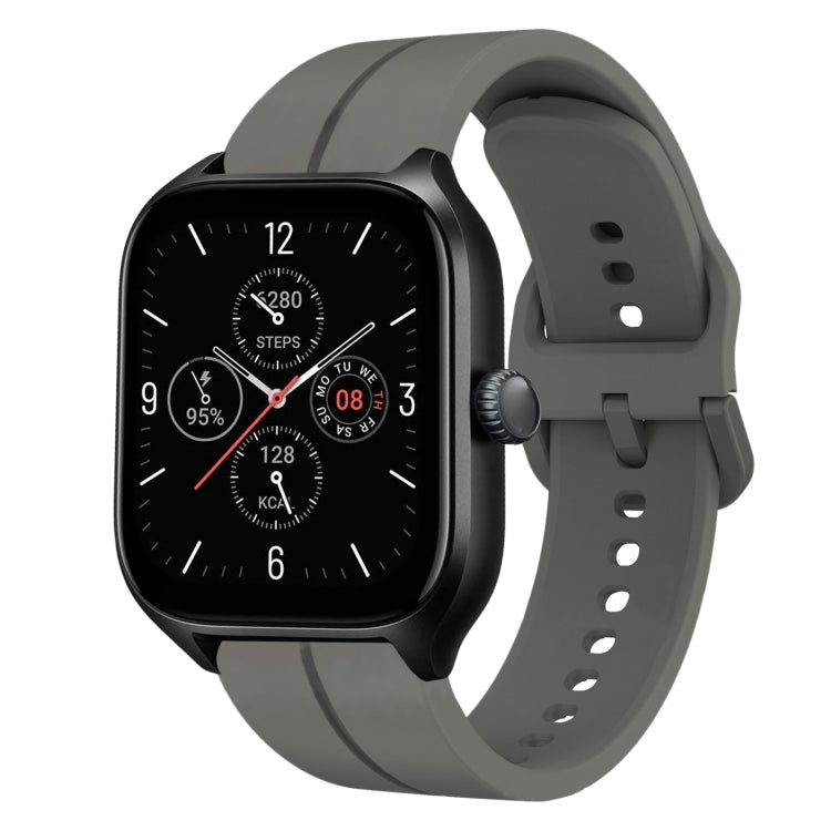Cinturino in silicone con anello da 20 mm, For Amazfit GTS 4, For Amazfit GTS 3