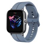 Cinturino in silicone con anello da 20 mm, For Amazfit GTS 4, For Amazfit GTS 3