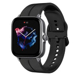 Cinturino in silicone con anello da 20 mm, For Amazfit GTS 4, For Amazfit GTS 3