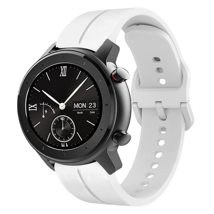 Cinturino in silicone con anello da 20 mm, For Amazfit GTR 42MM, For Amazfit Pop Pro
