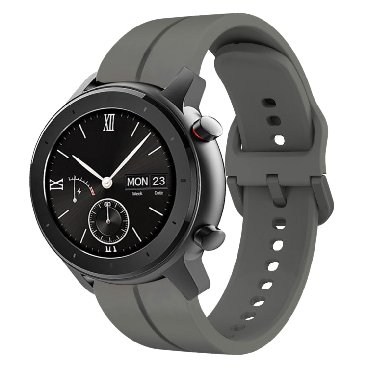 Cinturino in silicone con anello da 20 mm, For Amazfit GTR 42MM, For Amazfit Pop Pro