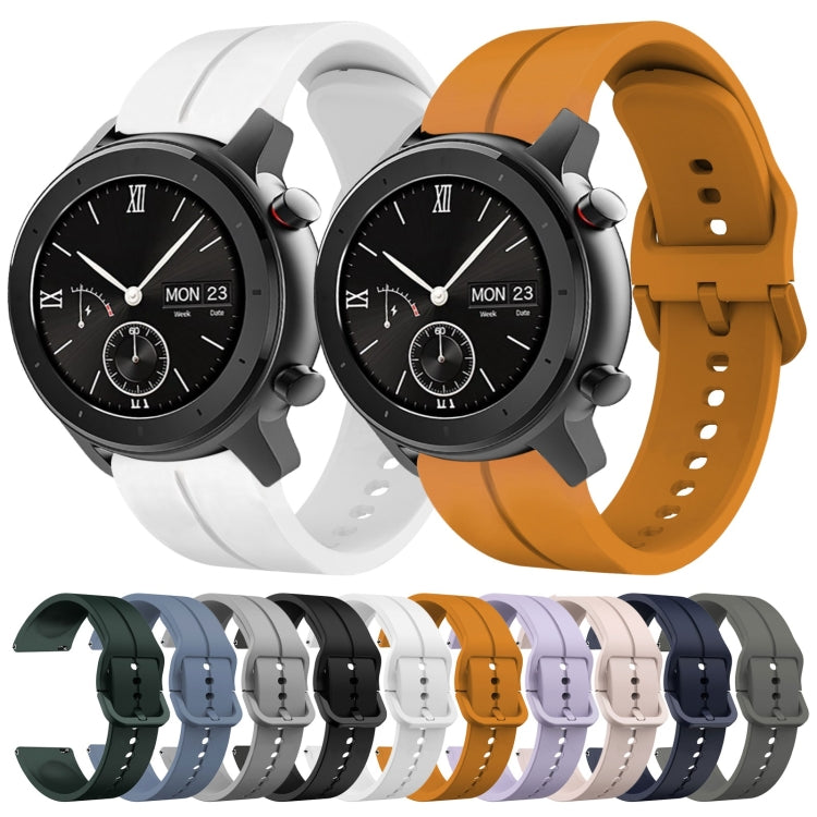 Cinturino in silicone con anello da 20 mm, For Amazfit GTR 42MM, For Amazfit Pop Pro