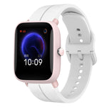 Cinturino in silicone con anello da 20 mm, For Amazfit GTR 42MM, For Amazfit Pop Pro