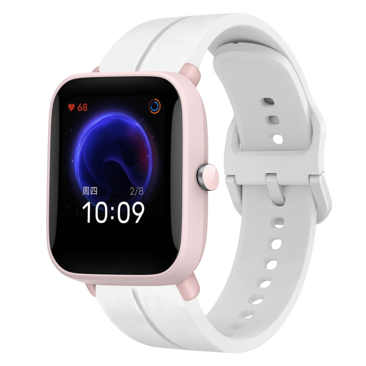 Cinturino in silicone con anello da 20 mm, For Amazfit GTR 42MM, For Amazfit Pop Pro