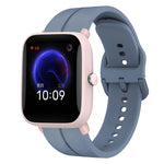 Cinturino in silicone con anello da 20 mm, For Amazfit GTR 42MM, For Amazfit Pop Pro