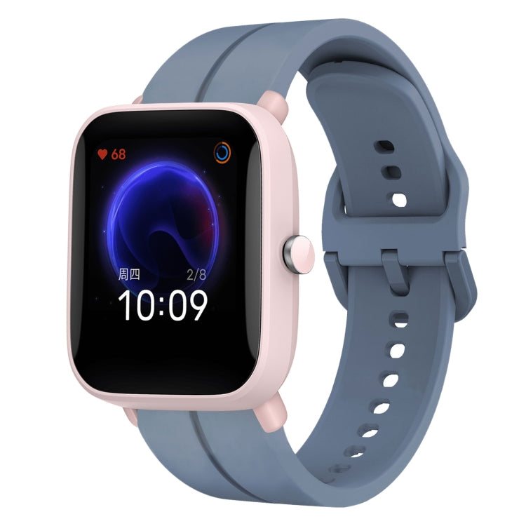 Cinturino in silicone con anello da 20 mm, For Amazfit GTR 42MM, For Amazfit Pop Pro