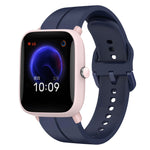 Cinturino in silicone con anello da 20 mm, For Amazfit GTR 42MM, For Amazfit Pop Pro