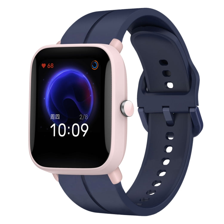 Cinturino in silicone con anello da 20 mm, For Amazfit GTR 42MM, For Amazfit Pop Pro
