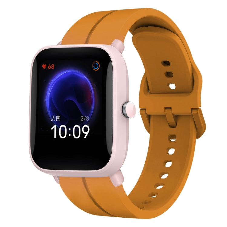 Cinturino in silicone con anello da 20 mm, For Amazfit GTR 42MM, For Amazfit Pop Pro