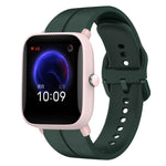 Cinturino in silicone con anello da 20 mm, For Amazfit GTR 42MM, For Amazfit Pop Pro