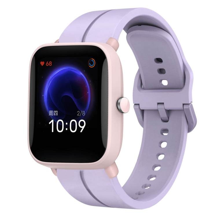 Cinturino in silicone con anello da 20 mm, For Amazfit GTR 42MM, For Amazfit Pop Pro