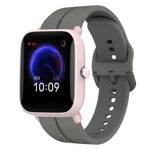 Cinturino in silicone con anello da 20 mm, For Amazfit GTR 42MM, For Amazfit Pop Pro