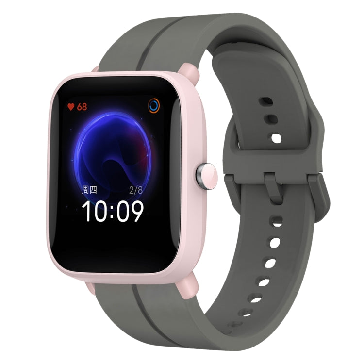 Cinturino in silicone con anello da 20 mm, For Amazfit GTR 42MM, For Amazfit Pop Pro