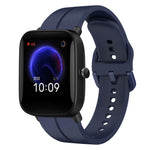 Cinturino in silicone con anello da 20 mm, For Amazfit Pop