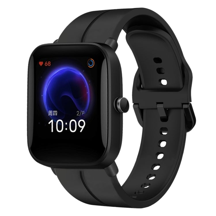 Cinturino in silicone con anello da 20 mm, For Amazfit Pop