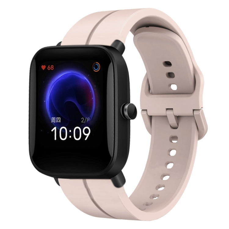 Cinturino in silicone con anello da 20 mm, For Amazfit Pop