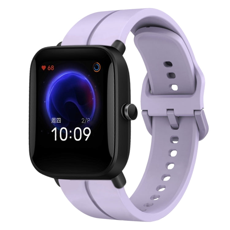 Cinturino in silicone con anello da 20 mm, For Amazfit Pop