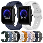 Cinturino in silicone con anello da 20 mm, For Amazfit Pop
