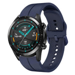 Cinturino in silicone con anello da 20 mm, For Huawei Watch GT2 42mm, For Huawei Watch 2