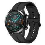 Cinturino in silicone con anello da 20 mm, For Huawei Watch GT2 42mm, For Huawei Watch 2