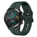 Cinturino in silicone con anello da 20 mm, For Huawei Watch GT2 42mm, For Huawei Watch 2