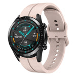 Cinturino in silicone con anello da 20 mm, For Huawei Watch GT2 42mm, For Huawei Watch 2