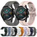 Cinturino in silicone con anello da 20 mm, For Huawei Watch GT2 42mm, For Huawei Watch 2