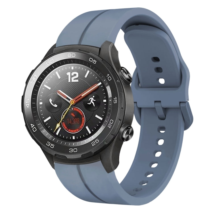 Cinturino in silicone con anello da 20 mm, For Huawei Watch GT2 42mm, For Huawei Watch 2