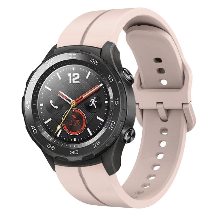 Cinturino in silicone con anello da 20 mm, For Huawei Watch GT2 42mm, For Huawei Watch 2