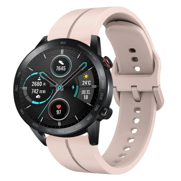Cinturino in silicone con anello da 20 mm, For Honor Watch ES, For Honor MagicWatch2 42mm