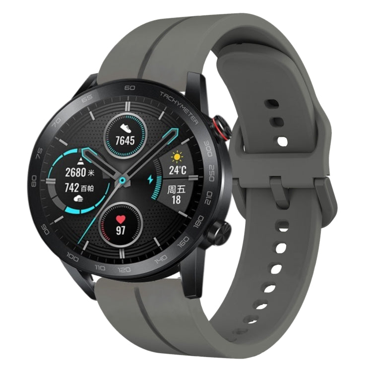 Cinturino in silicone con anello da 20 mm, For Honor Watch ES, For Honor MagicWatch2 42mm