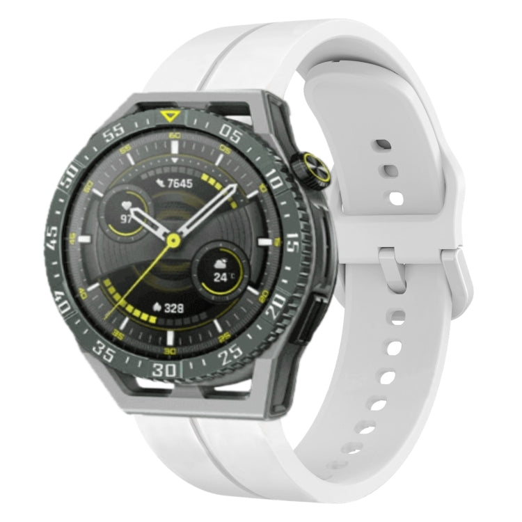 Cinturino in silicone con anello da 22 mm, For Huawei Watch Buds, For Huawei Watch GT 3 SE